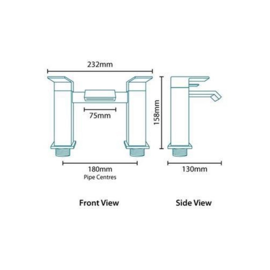 GRADE A1 - Aqua Bath Filler Tap