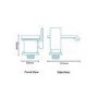 GRADE A2 - Aqua Waterfall Basin Mixer Tap