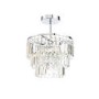 Layla Chisel Cut Crystal Ceiling Light