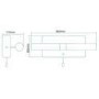 Ovan Duo Chrome Wall Light