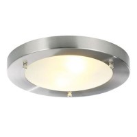 Sabor Large Frosted Flush Ceiling Light Sabor Large Frosted Flush Ceiling Light
