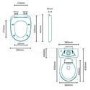 Comfort Height Close Coupled Toilet and Seat