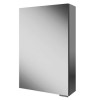 600mm Wall Hung Mirrored Cabinet - Single Door Bathroom Storage - Ariel Range