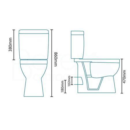 Doc M White Two Piece Bathroom Suite	