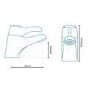 Doc M White Two Piece Bathroom Suite	