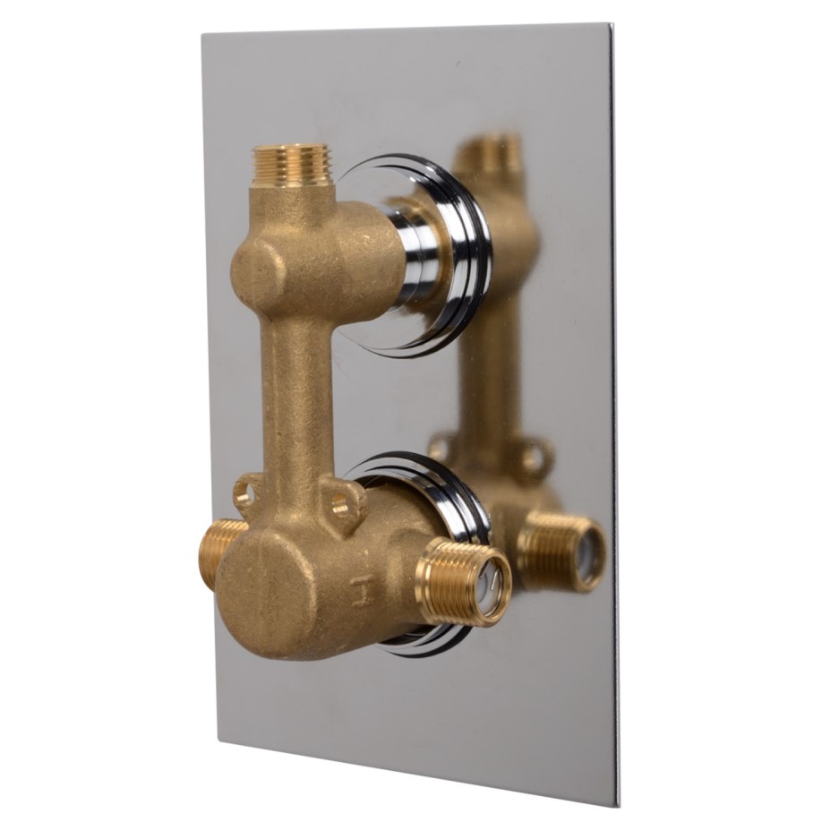 Concealed Dual Control Shower Valve EcoCube Range Better Bathrooms