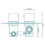 Concealed Dual Control Thermostatic Shower Valve with Diverter - EcoCube Range