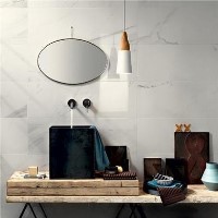 Large Format Statuario Rectified Wall Tile