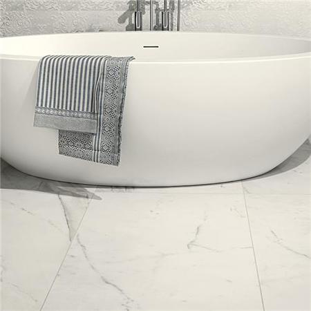 Statuario Living Polished Porcelain Rectified Wall/Floor Tile