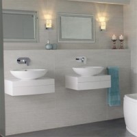 Large Format Rigato Grigio Rectified Wall Tile