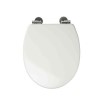 Sit Tight Dawson White Soft Close Moulded Wood Toilet Seat