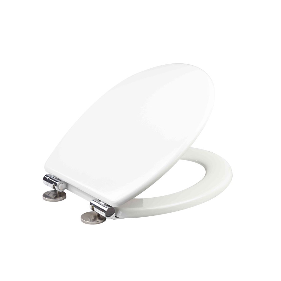 Sit Tight Dawson White Soft Close Moulded Wood Toilet Seat