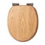 Sit Tight Bloomfield Solid Oak Soft Close Toilet Seat