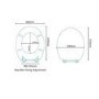 Sit Tight Bloomfield Solid Oak Soft Close Toilet Seat