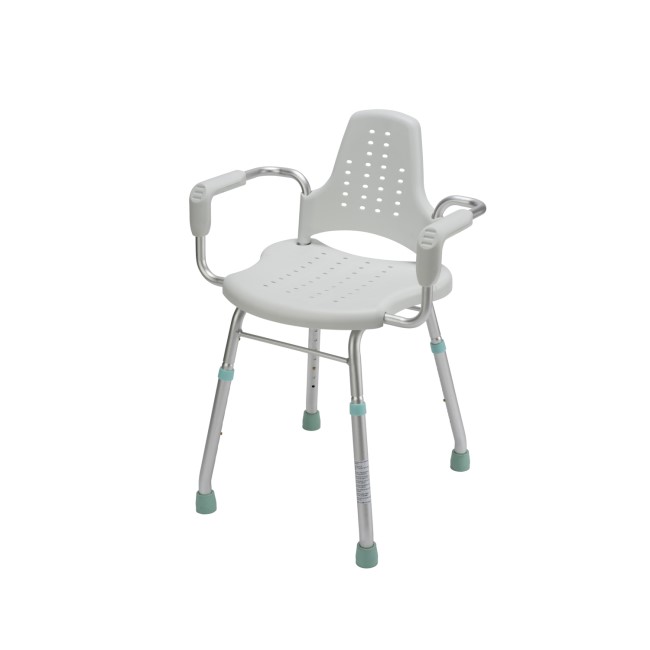 Shower Chair With Arms and Backrest - Croydex - Better Bathrooms shower chair with arms and backrest
