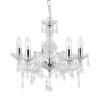 Marie Therese Clear Acrylic Chandelier