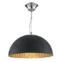 Dome Black & Gold Pendant Ceiling Light