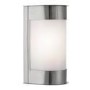 Stainless Steel Vertical Curved Outdoor Wall Light