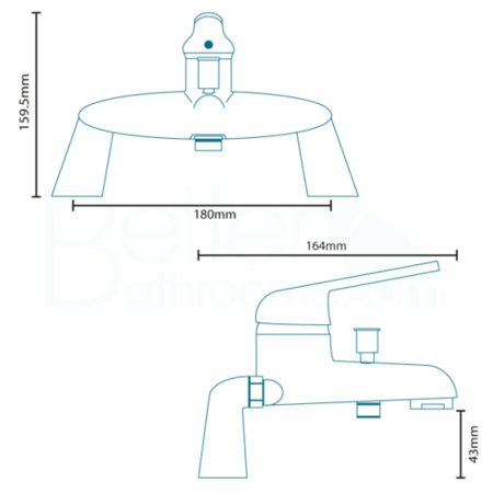 Alfa Bath Shower Mixer