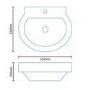 Hallmoor Wall Mounted Basin