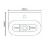 Virtuo Wall Hung Cloakroom Basin