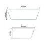 Virtuo Wall Hung Cloakroom Basin