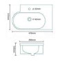 Brampton Cloakroom Wall Hung Basin