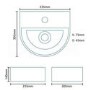 Arco Cloakroom Basin