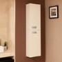 Aspen Compact 1400mm Wall Hung Bathroom Cabinet White Right Handed Unit