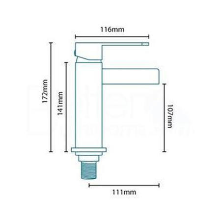 Waterfall Basin Mixer Tap - Oasis Range