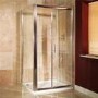 Aquafloe&trade; 6mm 1100 x 760 Sliding Door Shower Enclosure