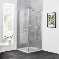 900 x 900 Twin Door Hinged Shower Enclosure