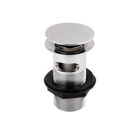 Round Extended Slotted Push Button Basin Waste