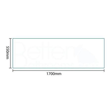 1700mm Luxury Acrylic Front Bath Panel