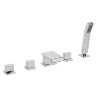 GRADE A2 - Aqua 5 Tap Hole Bath Shower Mixer