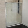Aqualine 4mm 1400 Sliding Shower Door