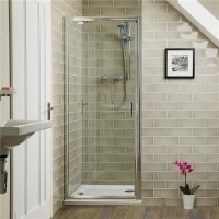 Aqualine 6mm 700 Pivot Shower Door