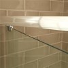 Pivot Shower Door - 800mm - 6mm Glass - Aqualine