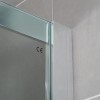 Sliding Shower Door 1100mm - 8mm Glass - Aquafloe Iris Range