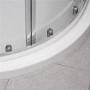1200 x 800mm Offset Sliding Door Quadrant Shower Enclosure - Aqualine