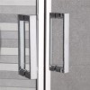 1200 x 800mm Offset Sliding Door Quadrant Shower Enclosure - Aqualine
