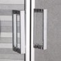 1200 x 800mm Offset Sliding Door Quadrant Shower Enclosure - Aqualine