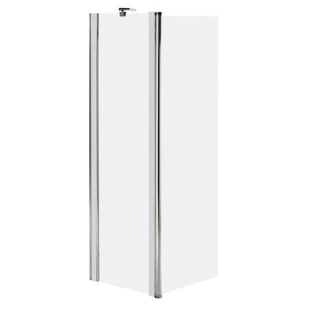 Straight Hinged Double Bath Shower Screen H1400 x W940mm