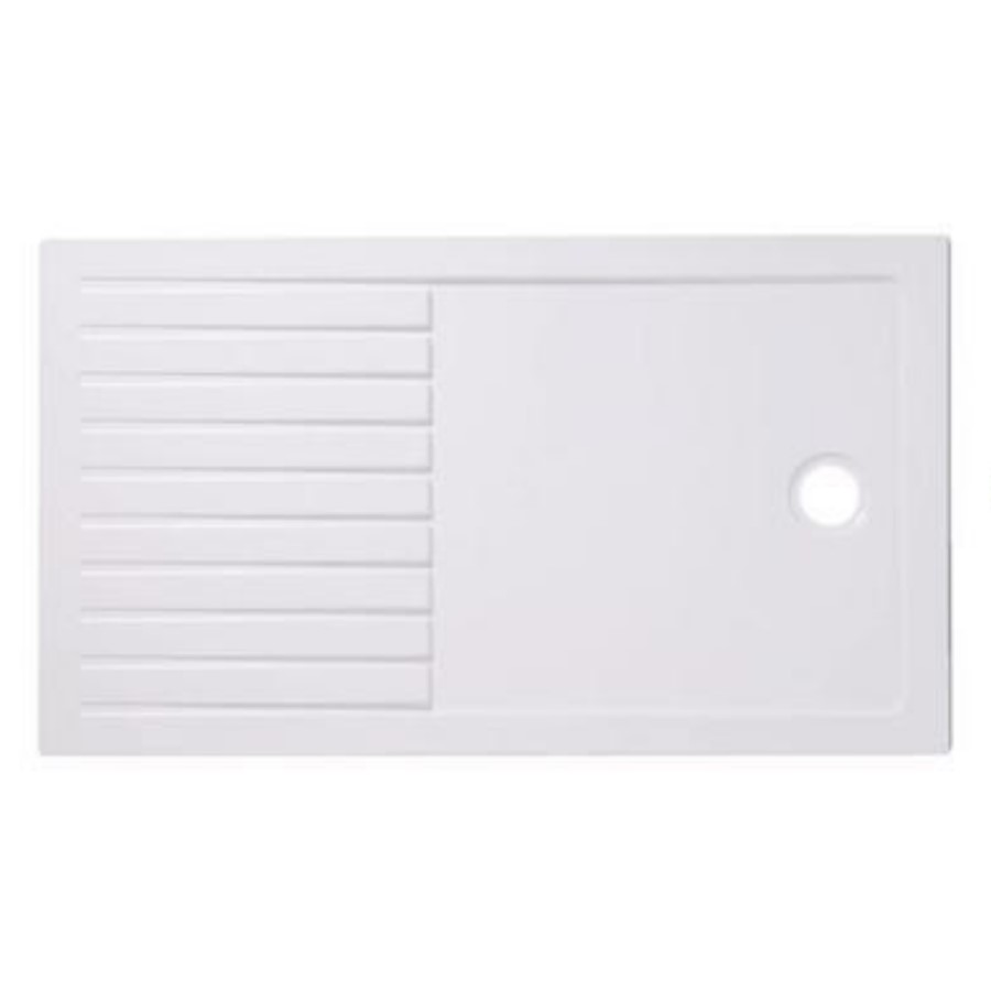GRADE A1 - Ultralite 1400 x 900 Walk In Shower Tray