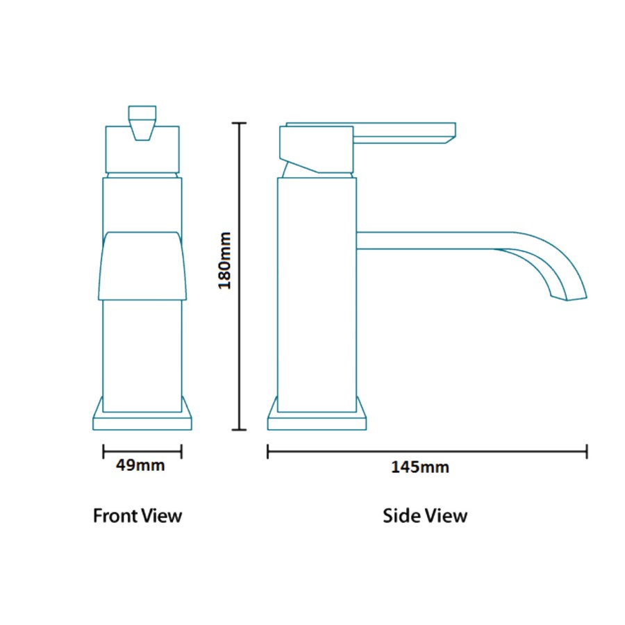 Mono Basin Mixer Tap - Edge Range