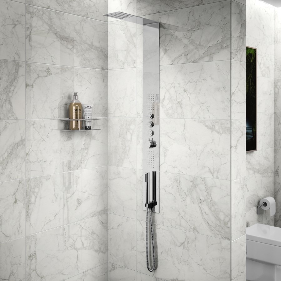 Large Format Luni Blanco Rectified Wall/Floor Tile