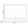 1400 x 900mm Low Profile Rectangular Shower Tray  - Slim Line 