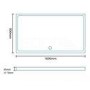 Stone Resin Low Profile Rectangular Shower Tray 1600 x 900mm - Slim Line