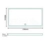 Low Profile Rectangular Shower Tray 1700 x 900mm Stone Resin - Slim Line