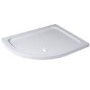 Low Profile Left Hand Offset Quadrant Shower Tray 900 x 760mm Stone Resin - Slim Line